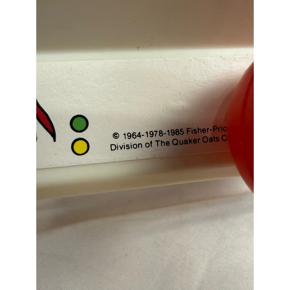 Vintage Fisher Price Pull-a-Tune Xylophone 870 Musical Pull Toy